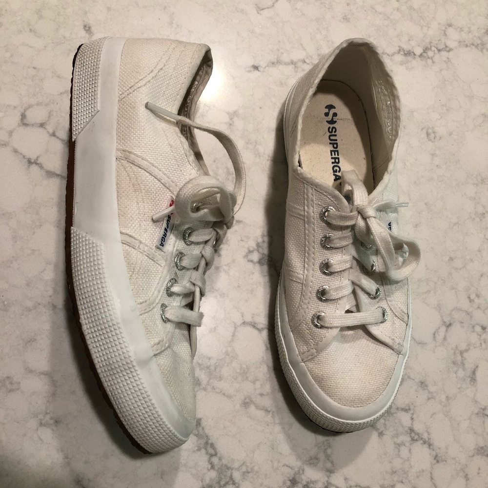 White Superga Sneakers